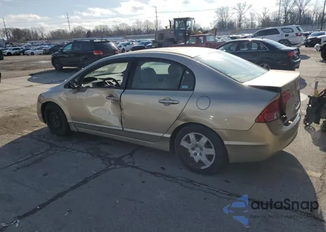 2007 Honda Civic Lx из США, поврежденный, VIN 1HGFA16507L118107